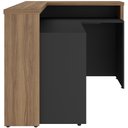 Ver imagem 7 de Balcão de Atendimento para Recepção em L Unik A02 Nogal Preto - Lyam Decor
