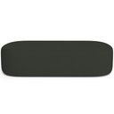 Ver imagem 3 de Kit 02 Puffs Decorativos Orgânicos para Living Quarto 140cm Doha W01 Linho Verde Musgo - Lyam Decor