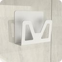 Ver imagem 4 de Porta Bucha de Banho e Gillette Adesivo Branco Elg