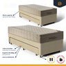 Cama Box com Colchão de Molas Ensacadas Ortobom Airtech Springpocket + Auxiliar Unique Solteiro 88cm - 4