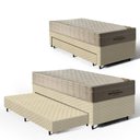 Ver imagem 4 de Cama Box com Colchão de Molas Ensacadas Ortobom Airtech Springpocket + Auxiliar Unique Solteiro 88cm