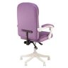 Cadeira de Escritório Prisma Base Branca Diretor - Lilás - 4