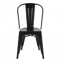 Kit 5 Cadeiras Tolix Iron Metal Aço Industrial Preta !! - 7