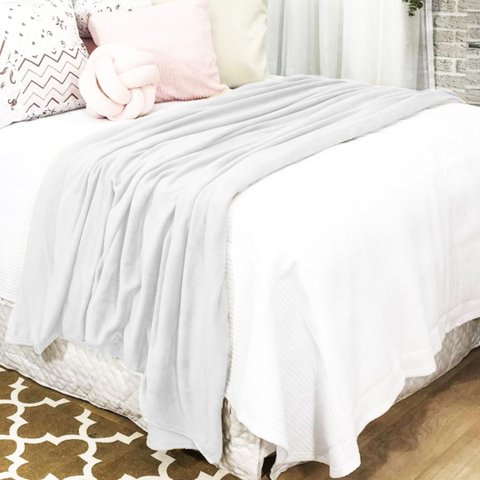 Cobertor Manta Essence Frio Casal Inverno - Prata