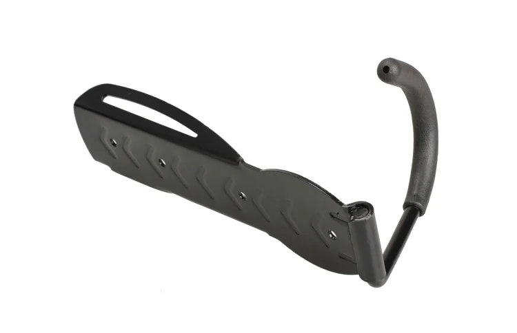 Kit 2 Suportes gancho vertical Bicicletário bike Bicicleta:Preto - 4