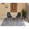 Conjunto de Mesa 120 x 75 Noronha + 2 Cadeiras Botonê - Preta - 4