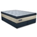 Ver imagem 1 de Cama Box Casal King Size 193x203x78cm Royal Blue Gazin Colchões Megasul