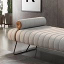 Ver imagem 2 de Banco Recamier Mondrian 160cm com Rolinho