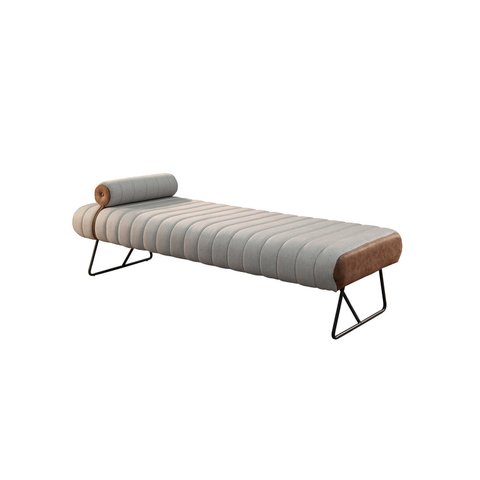 Banco Recamier Mondrian 160cm com Rolinho