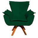 Ver imagem 5 de Kit 01 Namoradeira e 02 Poltronas Opala Suede Verde