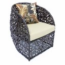 Ver imagem 1 de Poltrona Fibra Sintética e Alumínio de Sacada Piscina Jardim