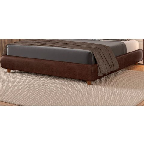 Cama Japonesa Seo Casal Courino Marrom - Sallar Home