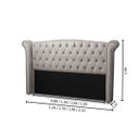 Ver imagem 3 de Cabeceira Cama Box King Size Estofada Couro Sintético Grécia:1829