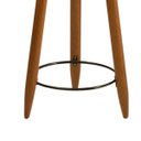 Ver imagem 4 de Conjunto 04 Banquetas Industrial Rubi Suede D'rossi - Marrom