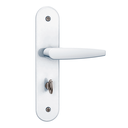 Ver imagem 1 de Fechadura para Porta Banheiro Lavabo Branca 40mm Stam Fech. 824/33 - Esp. Branco