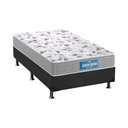 Ver imagem 1 de Cama Box Solteiro: Colchão Espuma Probel D45 Guarda Costas Plus + Base CRC Suede Gray(88x188)