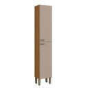 Ver imagem 2 de Paneleiro Simples Modulado Fidelitá Mariana 35cm 2 Portas Freijó/camurça