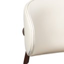 Ver imagem 6 de Cadeira Jantar Confortável para Sala e Espaço Gourmet Luxo Decorativo Navy Colorido/Aço Corten/Sintético Premium Bege