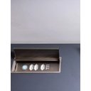 Ver imagem 2 de Porta Tomadas Embutir Bancada Cozinha Ilha Comercio Inox 3 Tomadas 3 Usb Cozix