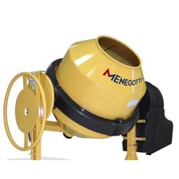 Betoneira 250l Prime com Motor Monofásico 1cv 110v 60hz 4p Roda Plastica Kit Seguranca Menegotti - 3