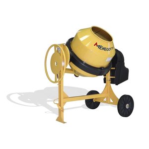 Betoneira 250l Prime com Motor Monofásico 1cv 110v 60hz 4p Roda Plastica Kit Seguranca Menegotti