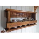 Ver imagem 4 de Organizador Cozinha Rústico Madeira Parede Porta Temperos Condimentos - Chimera Concept