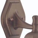 Ver imagem 4 de Kit 2 Arandelas Gregas Marrom Luminária de Parede Colonial Bivolt Dital 24x18x37cm