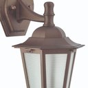 Ver imagem 3 de Kit 2 Arandelas Gregas Marrom Luminária de Parede Colonial Bivolt Dital 24x18x37cm