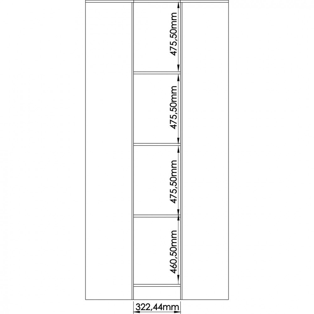 Quarto Modulado Móveis Castro 3 Peças - 14