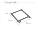 Ver imagem 5 de Suporte de Notebook Ajustável Ate Tela 15.6 Branco - 000025