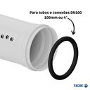 Ver imagem 3 de Anel Borracha Vedação Tigre Tubo Esgoto Serie R 100mm 5 Unid
