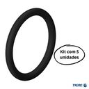 Ver imagem 2 de Anel Borracha Vedação Tigre Tubo Esgoto Serie R 100mm 5 Unid