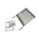Ver imagem 2 de Grelha Parrilha Argentina Aço Inox com Caixa Gordura 50x60cm