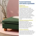 Ver mais imagens de Puff Modular com Pé Bolinha Sôma CabeCasa MadeiraOriginals