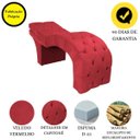 Ver imagem 5 de Maca Estética Estofada Reclinável Ergonômica Spa Veludo Yara:Vermelho