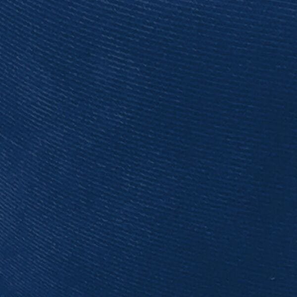 Poltrona Marisa Suede Base Metálica Branca D'Rossi - Azul Marinho - 6