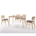 Ver imagem 2 de Cadeira Madeira Maciça e Pvc Edna