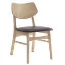 Ver imagem 1 de Cadeira Madeira Maciça e Pvc Edna