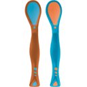 Ver imagem 1 de Conjunto de Colheres Flexíveis Funny Meal Menino Multikids Baby