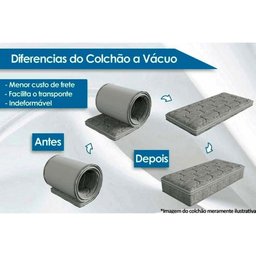 Colchão Queen Enrolado a Vácuo Ensacadas Masterpocket Dreams Roll Euro Pillow (158x198x24) - - 5
