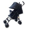 Carrinho de Bebe Compacto Alfa B 5n Preto - Passear Baby - 1