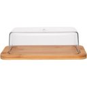 Ver imagem 5 de Manteigueira de Bambu com Tampa em Plástico 19cm X 12,5cm X 6cm - Lyor
