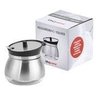 Açucareiro de Vidro Revestido em Aço Inox com Colher. - 3