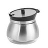 Açucareiro de Vidro Revestido em Aço Inox com Colher. - 1