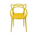 Ver imagem 2 de Cadeira Polipropileno Allegra Amarelo