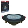 Spot Authentic Led Redondo de Embutir Avant Branco com Corpo Preto Fosco 5w 6500k - Cód 865250576 - 4