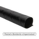 Ver imagem 3 de 150 Jogo Americano Kori Preto Impermeável Pvc - Imita Couro