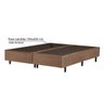 Sommier King Size Veludo Touch Florida 193x203x37cm - Carame - 3