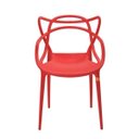 Ver imagem 2 de Cadeira Polipropileno Allegra Vermelho
