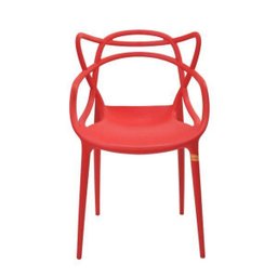 Cadeira Polipropileno Allegra Vermelho - 2 Cadeira Polipropileno Allegra Vermelho - 2